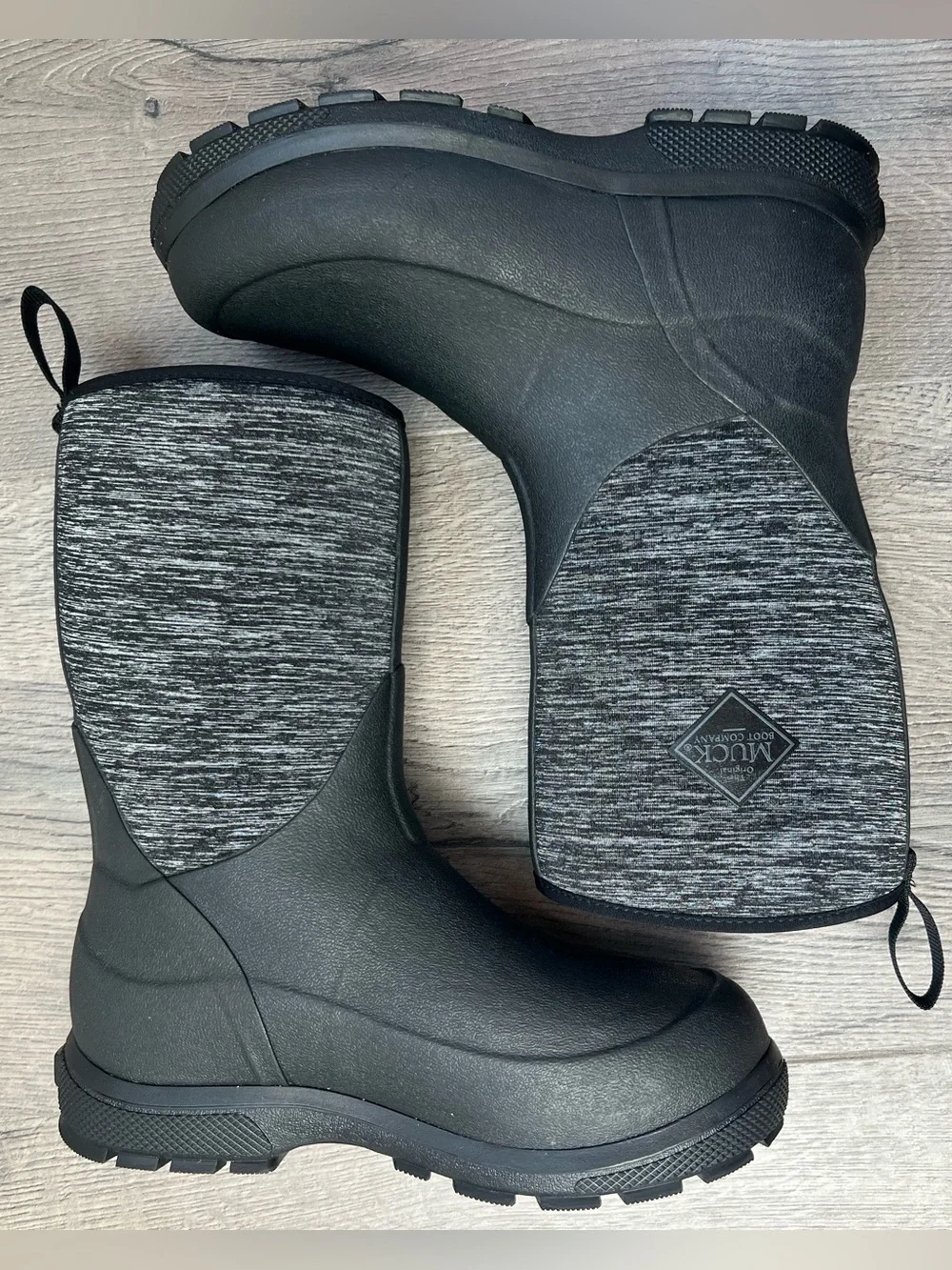 The Original Muck Boot, kids, Black Heather Mid-Calf Boots - Picture 8 of 9